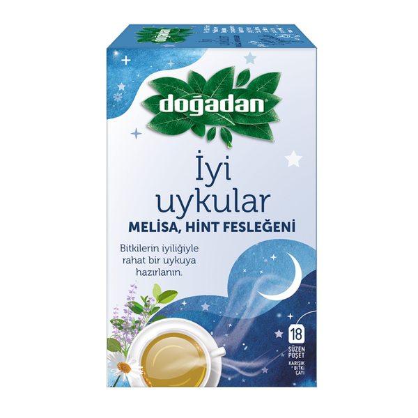 DOĞADAN İyi Uykular Çayı Melisa Ve Hint Fesleğeni 18'li