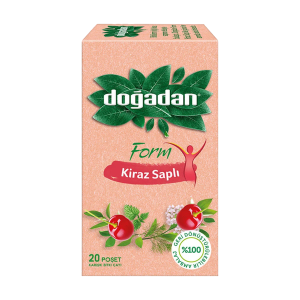 DOĞADAN Form Çayı Kiraz Saplı 20'li