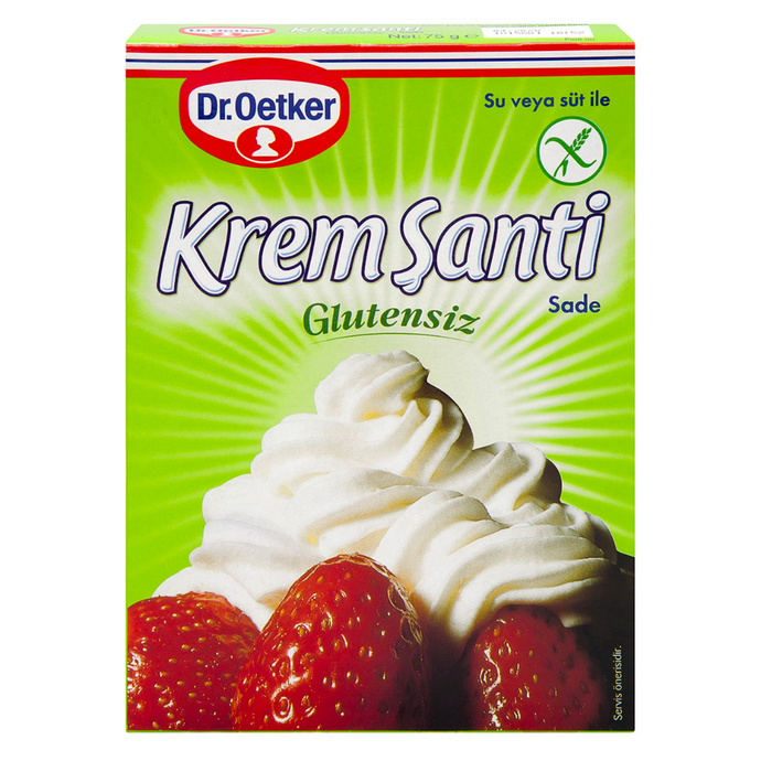 DR.OETKER Glutensiz Krem Şanti 75g