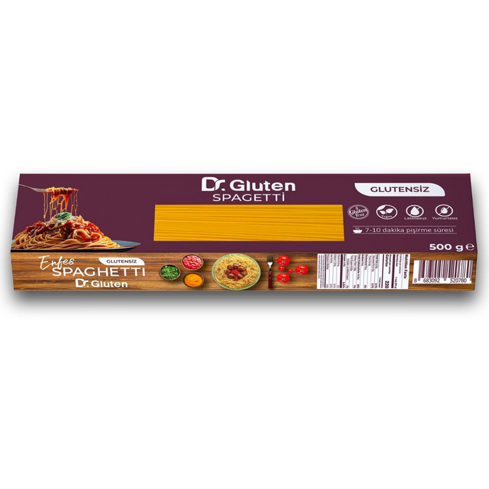 DR.GLUTEN Glutensiz Spagetti Makarna 500g