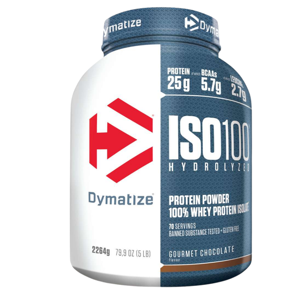 DYMATIZE ISO100 Gourmet Whey Protein Isolate Chocolate 2264g