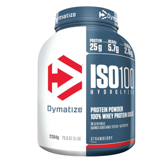 DYMATIZE Iso100 Gourmet Strawberry 2264g