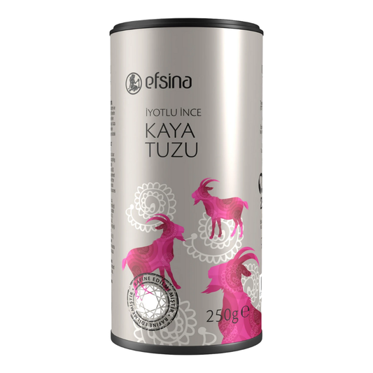 EFSİNA İyotlu İnce Kaya Tuzu 250g