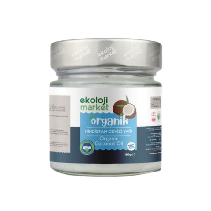 EKOLOJİ MARKET Organik Hindistan Cevizi Yağı 180g