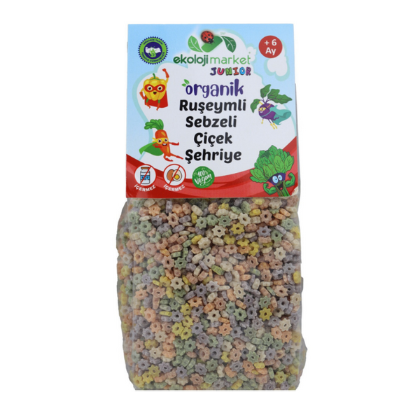 EKOLOJİ MARKET Ruşeymli Sebzeli Çiçek Şehriye 250g