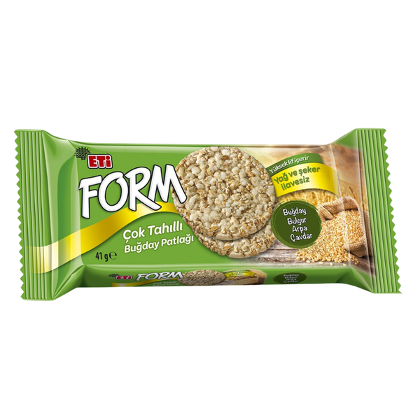 ETİ Form Çok Tahıllı Buğday Patlağı 41g