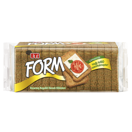 ETİ Form Kızarmış Kepekli Ekmek Dilimleri 138g