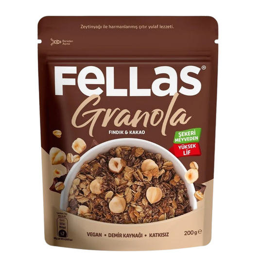 FELLAS Granola - Fındıklı & Kakaolu 200g