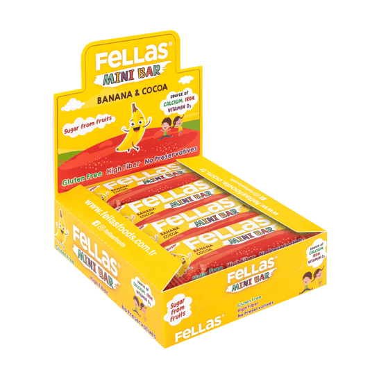 FELLAS Kids Bar Muzlu ve Kakaolu 28g x 12 Adet