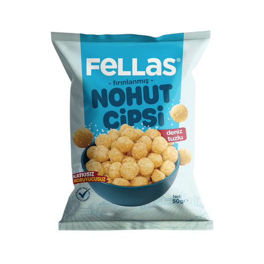 FELLAS Nohut Cipsi Deniz Tuzlu 50g