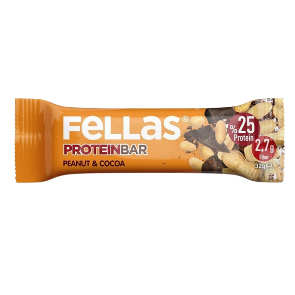 FELLAS Protein Bar Yer Fıstıklı ve Kakaolu 32g