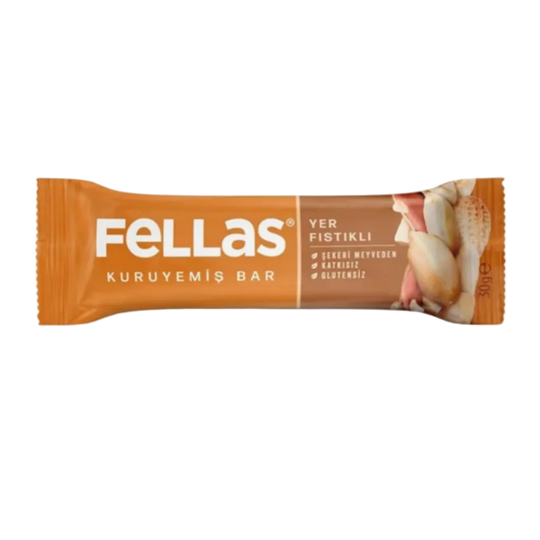 FELLAS Yer Fıstıklı Kuruyemiş Bar (30g)