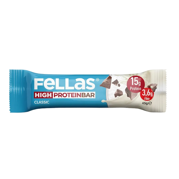 FELLAS Yüksek Protein Bar - Klasik Sade 45g