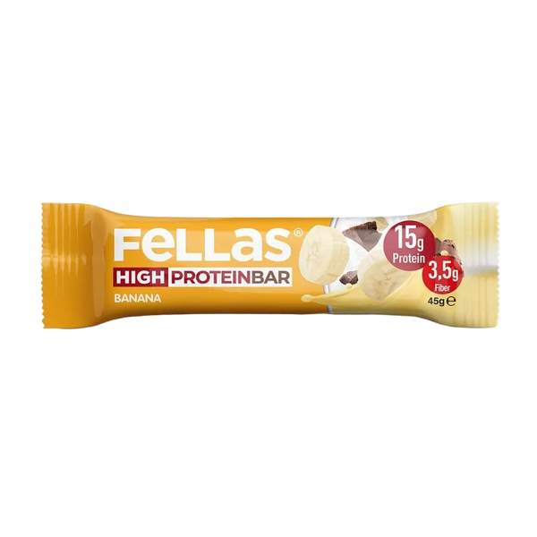 FELLAS Yüksek Protein Bar - Muzlu 45g