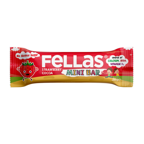 FELLAS Kids Meyve Bar  Çilekli ve Kakaolu 28g