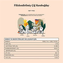 Görseli Galeri görüntüleyiciye yükleyin, THE GOOD WILD Filizlendirilmiş Çiğ Karabuğday 175g
