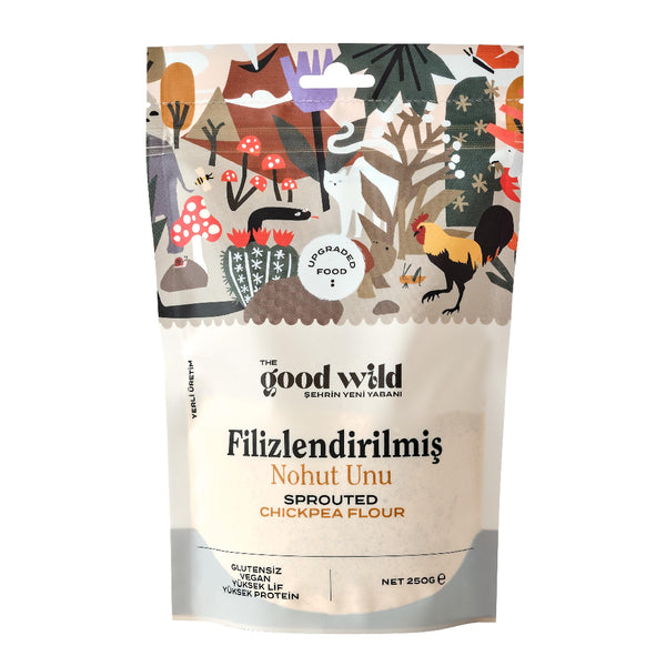 THE GOOD WILD Filizlendirilmiş Nohut Unu 300g