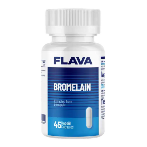 FLAVA Bromelain 45 Kapsül