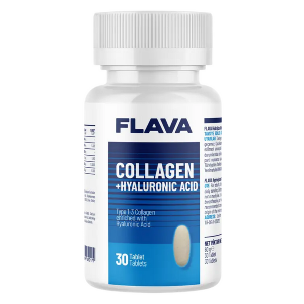 FLAVA Collagen+Hyaluronic Acid 30 Tablet