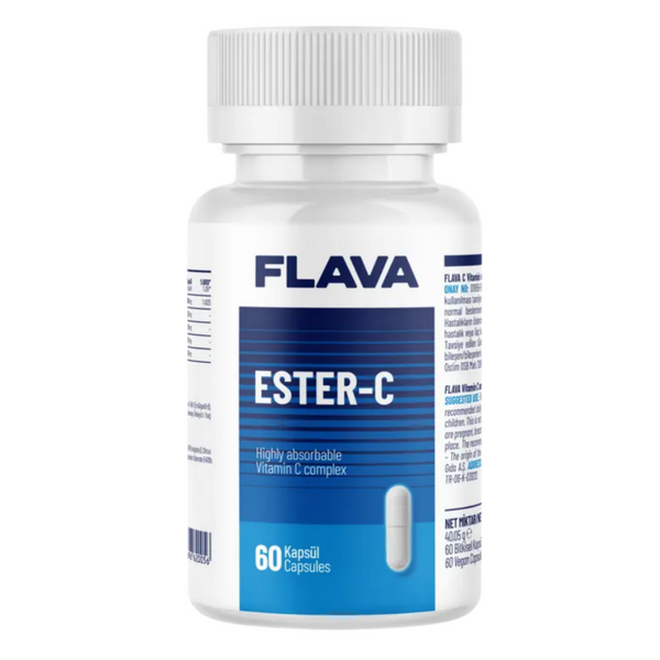 FLAVA Ester-C 60 Kapsül