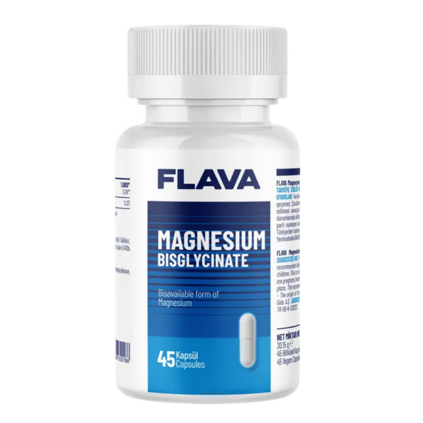 FLAVA Magnesium Bisglycinat 45 Kapsül