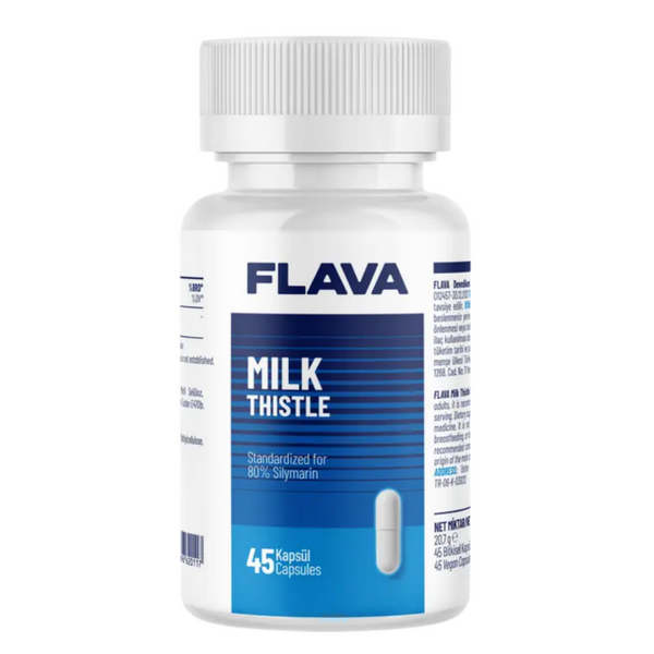FLAVA Milk Thistle 45 Kapsül