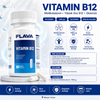 FLAVA Vitamin B12 Metilkobalamin 60 Kapsül