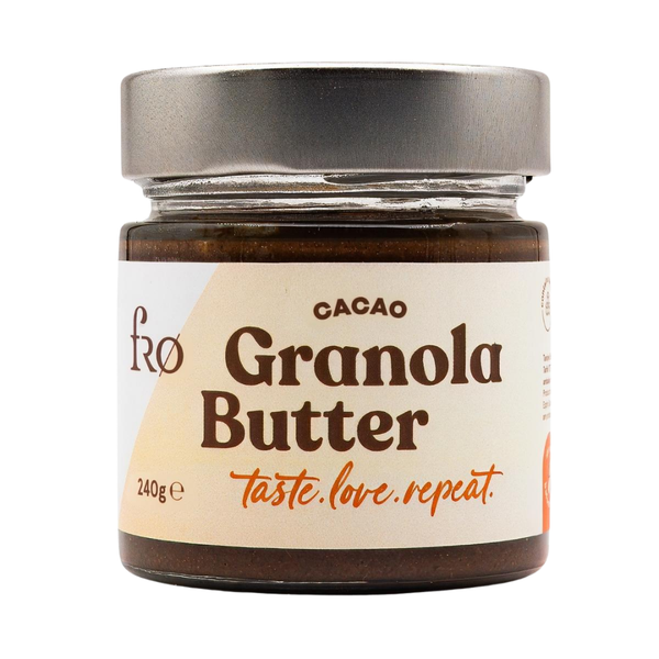 FRO Granola Butter Cacao Glutensiz Şekersiz Vegan Sürülebilir Kahvaltılık 240g