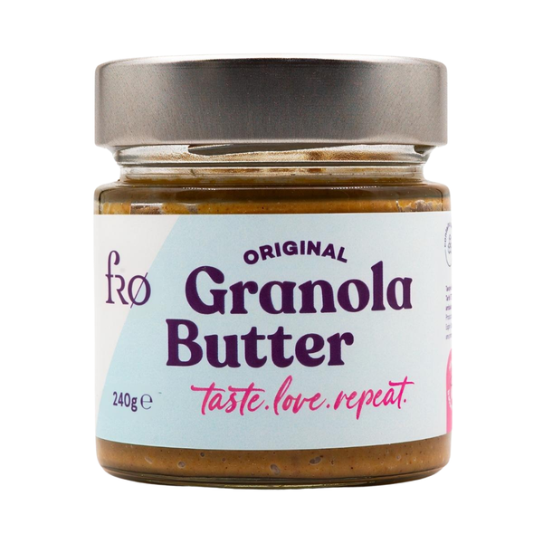 FRO Granola Butter Original Glutensiz Şekersiz Vegan Sürülebilir Ezme 240g