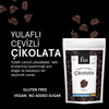 FRO Yulaflı Cevizli Çikolata Vegan Glutensiz Şekersiz Atıştırmalık 50g