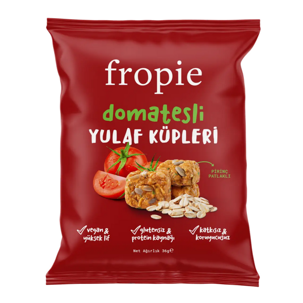 FROPİE Glutensiz Yulaf Küpleri Domatesli 36g