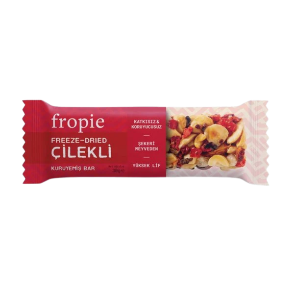 FROPİE Kuruyemiş Bar Freeze-Dried Çilek 30g