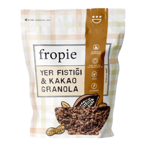 FROPİE Yer fıstığı & Kakao Granola 360g
