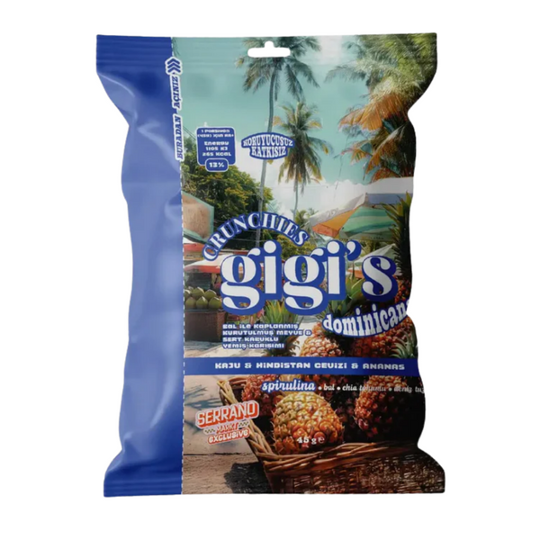 GİGİ'S Crunchies Dominicana 45g