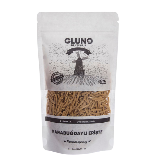 GLUNO Glutensiz Karabuğdaylı Erişte 150g