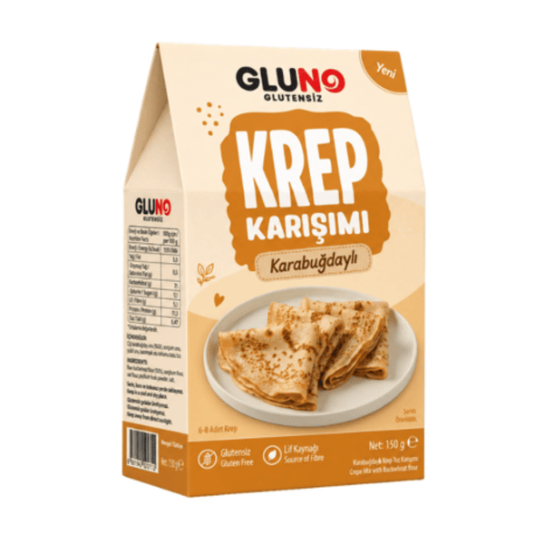 GLUNO Glutensiz Karabuğdaylı Krep Karışımı 150g