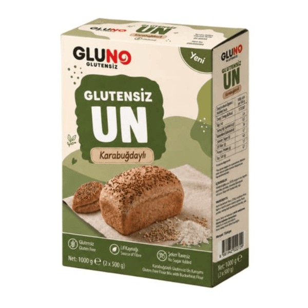 GLUNO Glutensiz Karabuğdaylı Un Karışımı 1000g