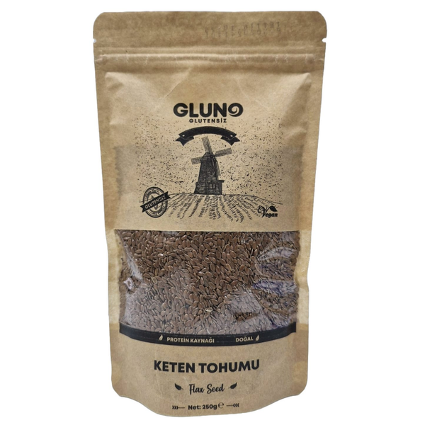 GLUNO Glutensiz Keten Tohumu 250g