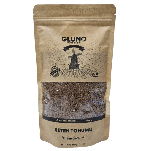 GLUNO Glutensiz Keten Tohumu 250g