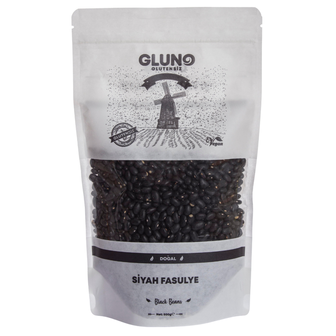 GLUNO Glutensiz Siyah Fasulye 500g