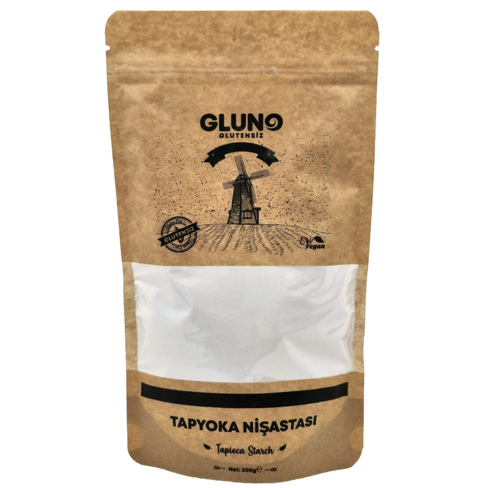 GLUNO Glutensiz Tapyoka Nişastası 200g