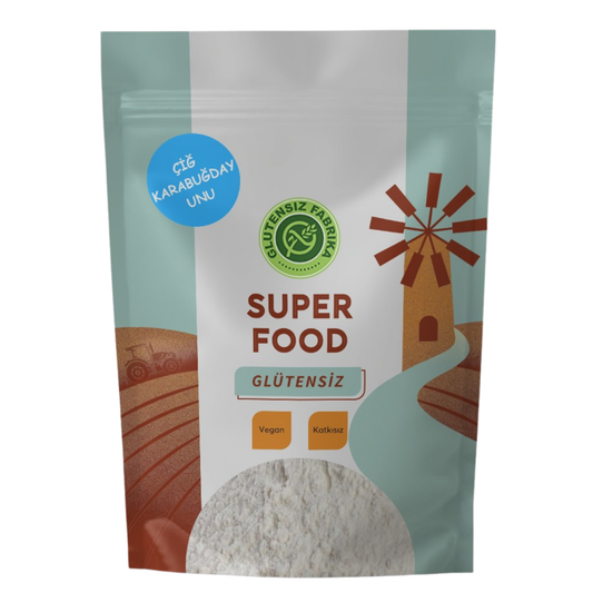 GLUTENSİZ FABRİKA Çiğ Karabuğday Unu 1000g