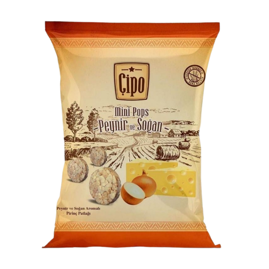 GLUTENSİZ FABRİKA Çipo Peynir ve Soğan 60g
