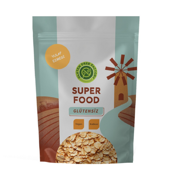 GLUTENSİZ FABRİKA Glütensiz Yulaf Ezmesi 500g