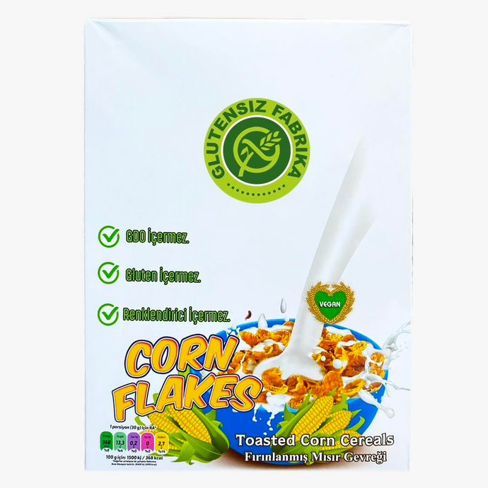 GLUTENSİZ FABRİKA Glutensiz Mısır Gevreği (Corn Flakes) 250g