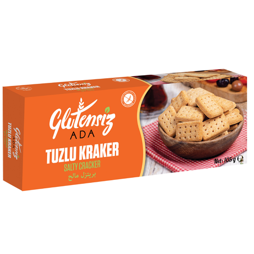 GLUTENSİZ ADA Tuzlu Kraker 105g