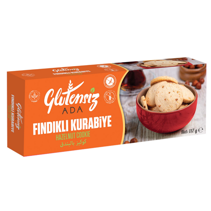 GLUTENSİZ ADA Fındıklı Kurabiye 117g