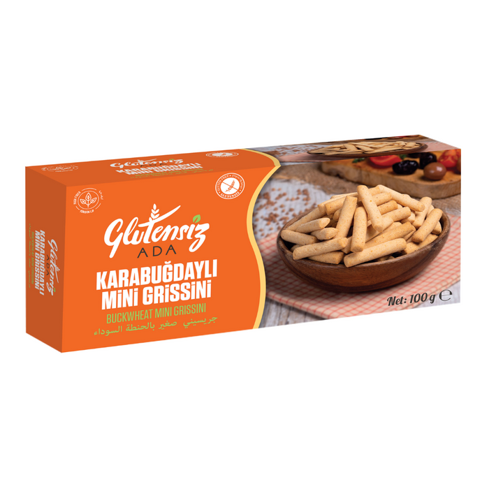 GLUTENSİZ ADA Karabuğdaylı Mini Grissini 100g