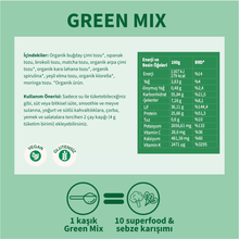 Görseli Galeri görüntüleyiciye yükleyin, NUSTİL Green Mix Sebzeli Toz Karışım 100g

