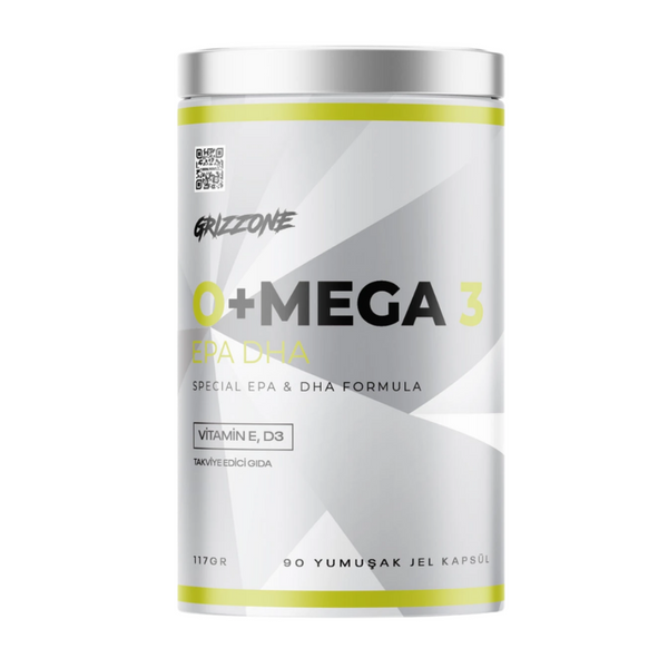 GRİZZONE O+Mega 3 90 Jel Kapsül